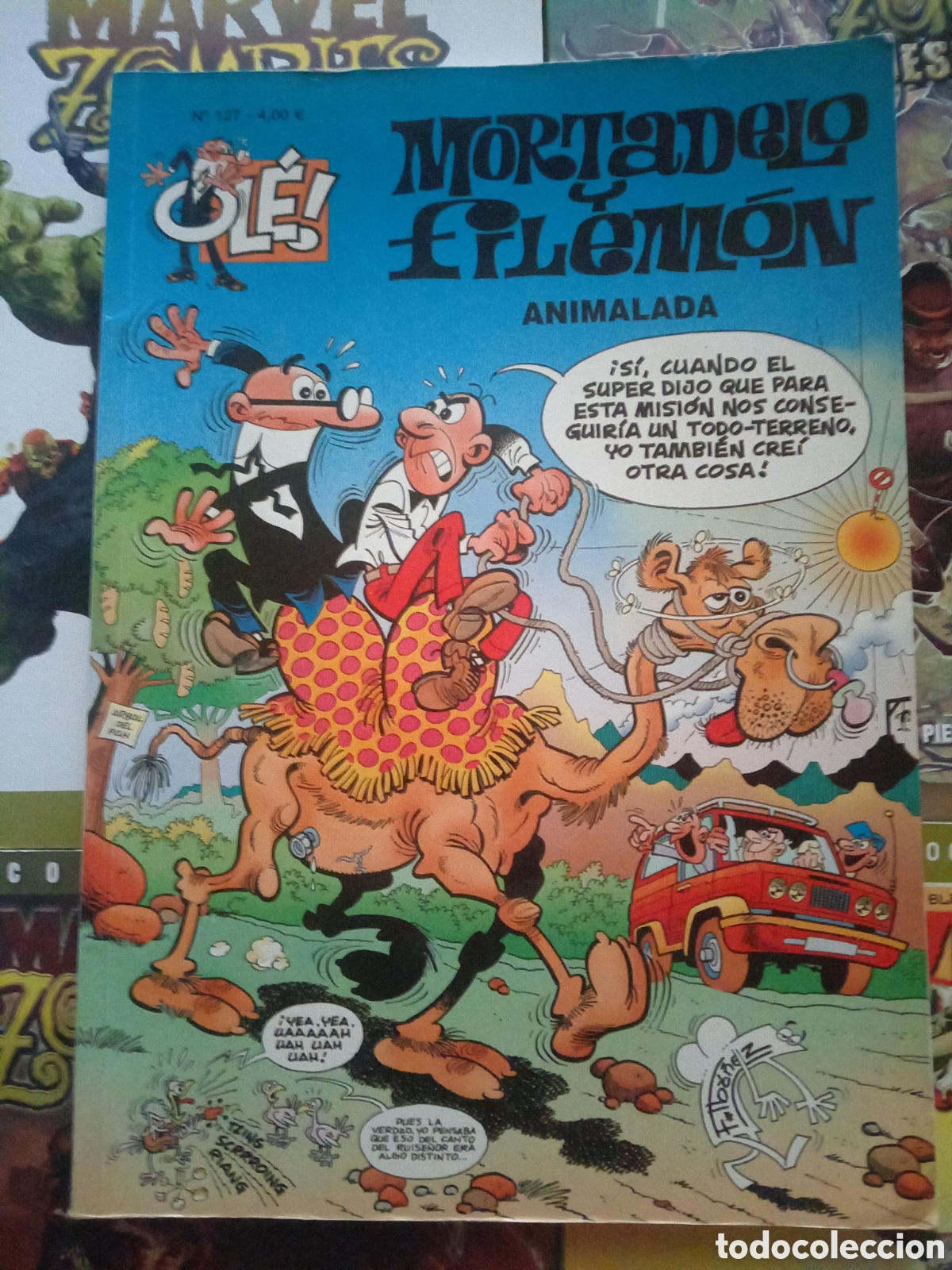 C&oacute;mics: Colecci&oacute;n Ol&eacute; Mortadelo y Filem&oacute;n 127 cj84