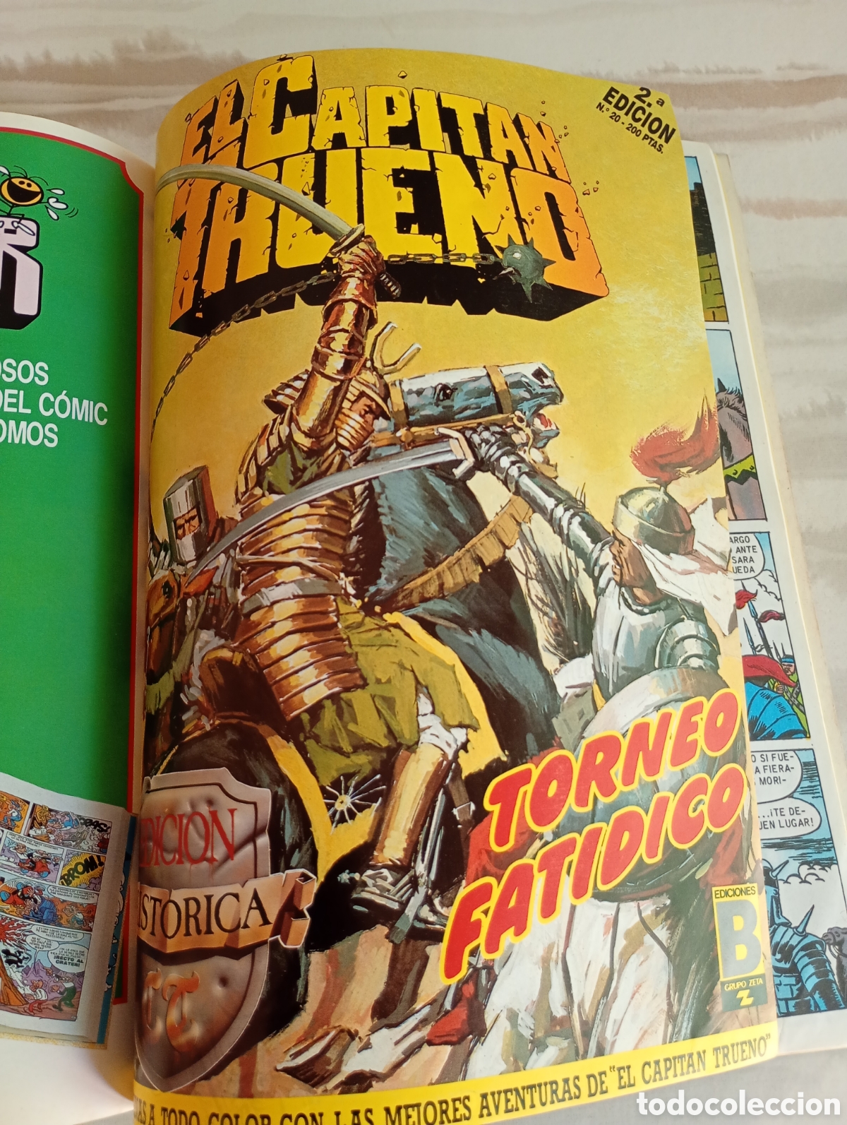 C&oacute;mics: EL CAPIT&Aacute;N TRUENO EDICI&Oacute;N HIST&Oacute;RICA 4 TOMOS - Foto 6