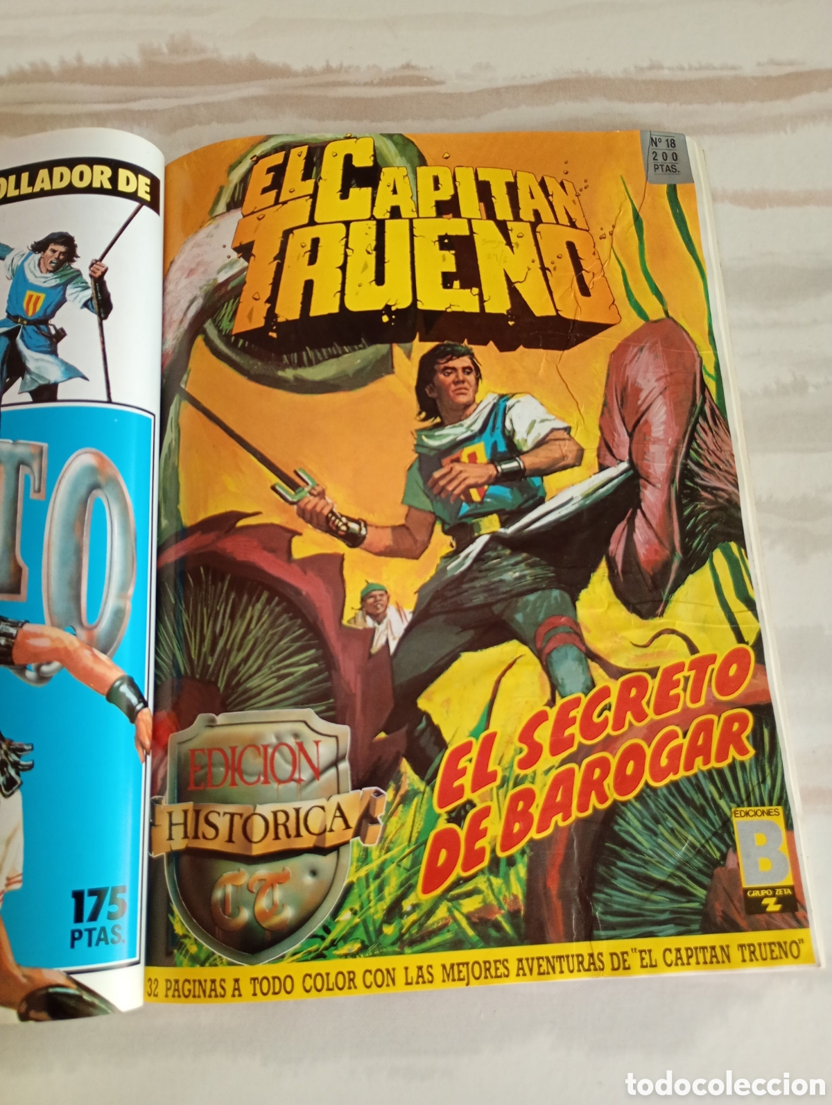 C&oacute;mics: EL CAPIT&Aacute;N TRUENO EDICI&Oacute;N HIST&Oacute;RICA 4 TOMOS - Foto 8