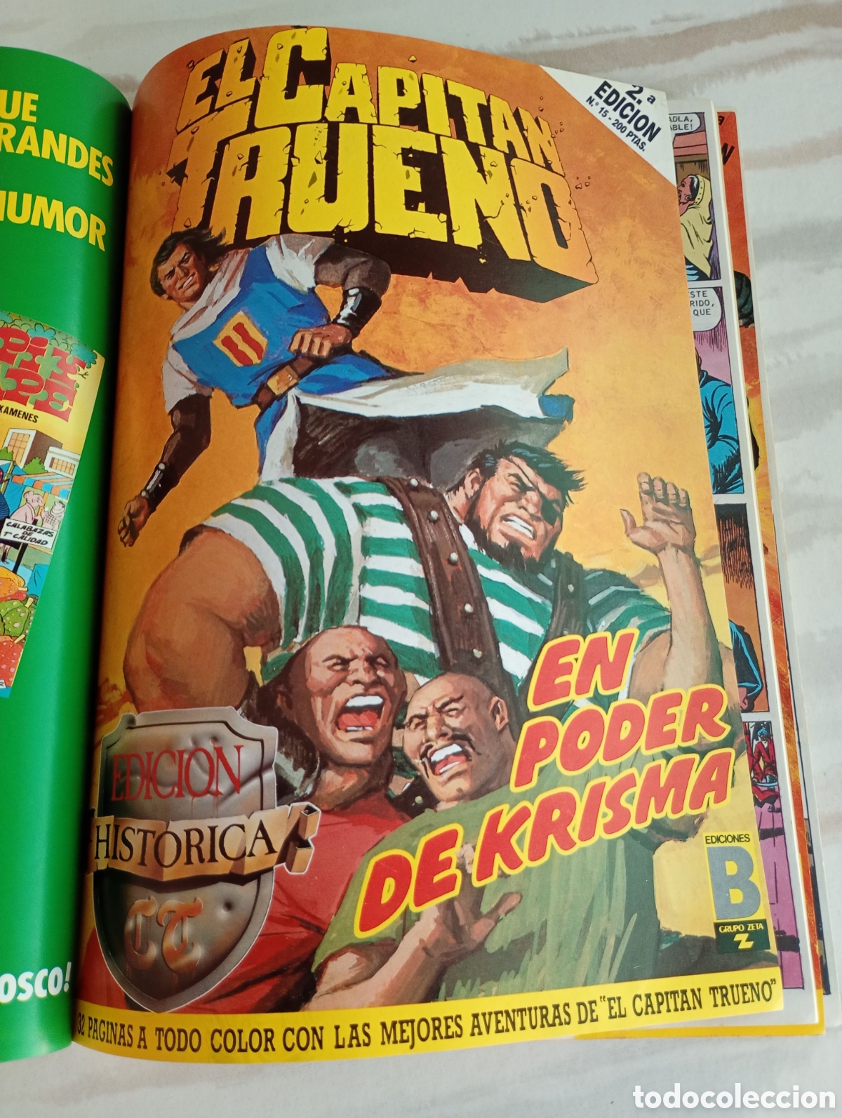 C&oacute;mics: EL CAPIT&Aacute;N TRUENO EDICI&Oacute;N HIST&Oacute;RICA 4 TOMOS - Foto 10