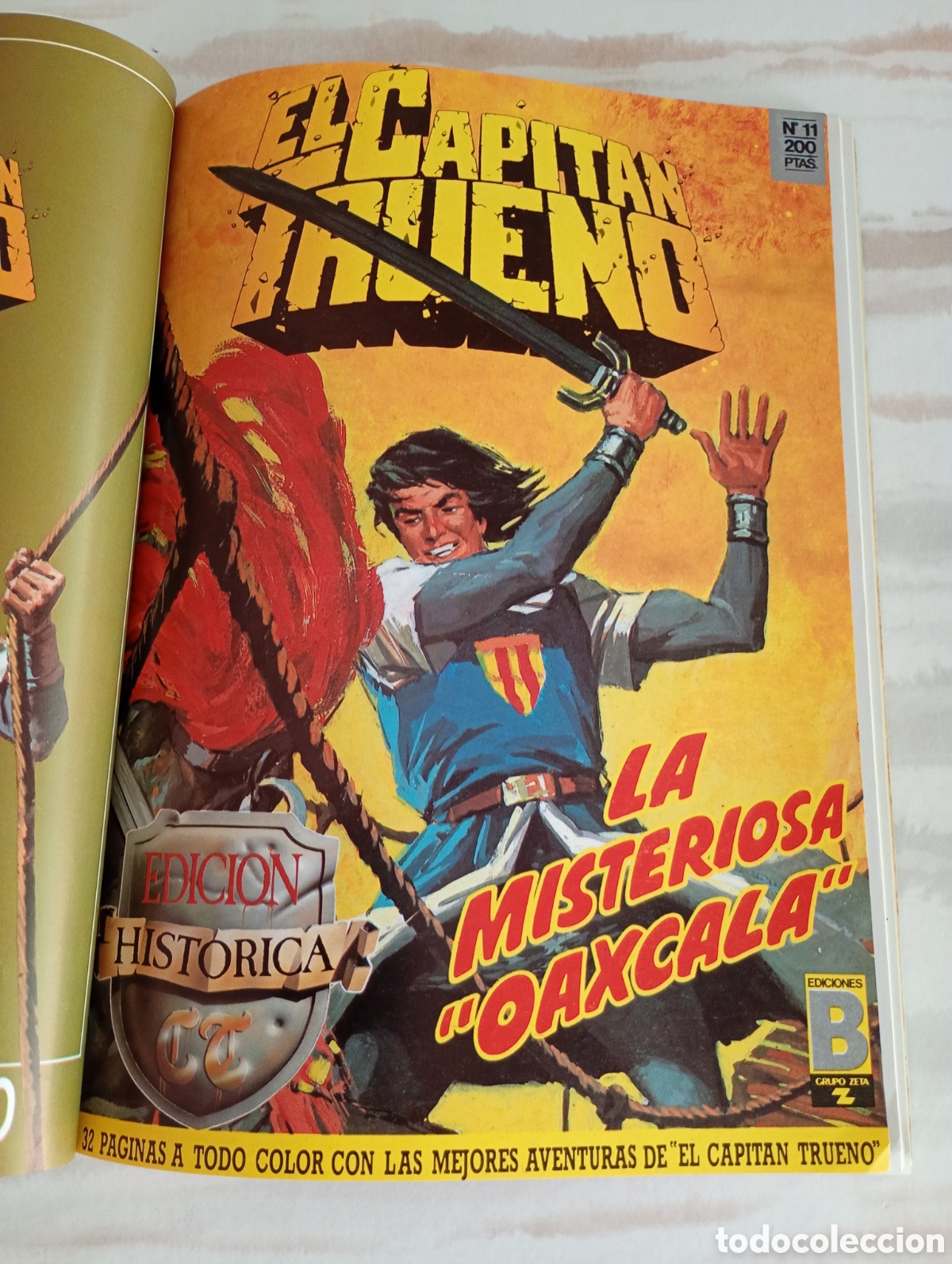 C&oacute;mics: EL CAPIT&Aacute;N TRUENO EDICI&Oacute;N HIST&Oacute;RICA 4 TOMOS - Foto 14
