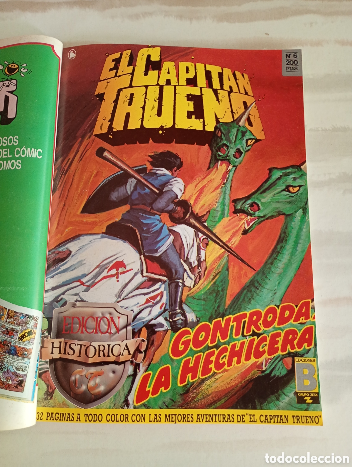 C&oacute;mics: EL CAPIT&Aacute;N TRUENO EDICI&Oacute;N HIST&Oacute;RICA 4 TOMOS - Foto 18