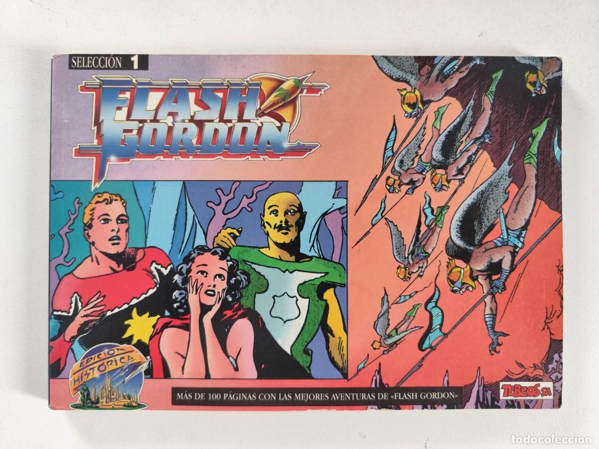 C&oacute;mics: FLASH GORDON Edici&oacute;n Hist&oacute;rica - SELECCI&Oacute;N 1 (Alex Raymond, D. Moore, D. Barry) ~ Ediciones B (1990)