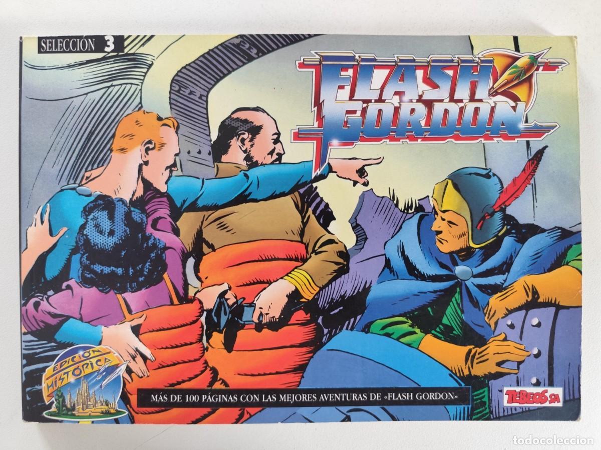 C&oacute;mics: FLASH GORDON Edici&oacute;n Hist&oacute;rica - SELECCI&Oacute;N 3 (Alex Raymond, D. Moore, D. Barry) ~ Ediciones B (1990)