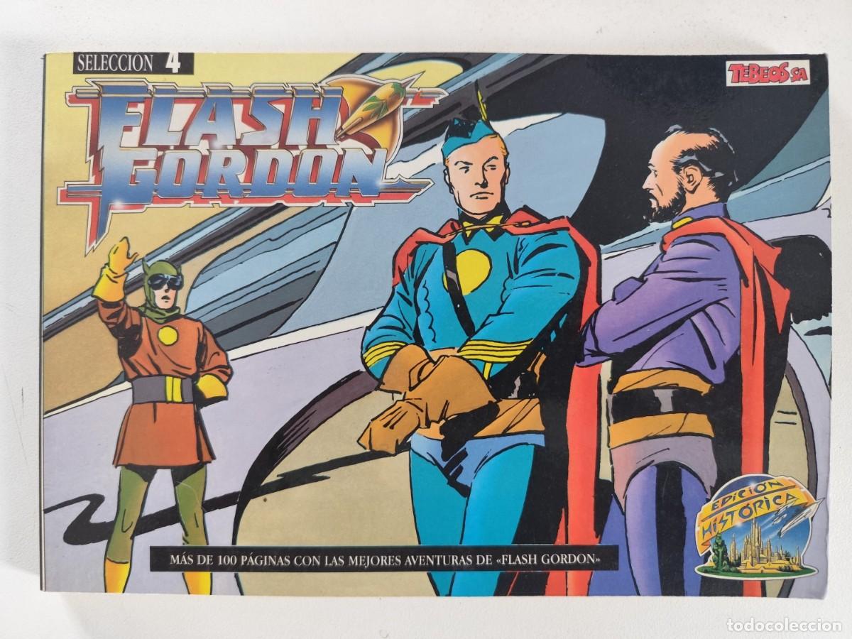C&oacute;mics: FLASH GORDON Edici&oacute;n Hist&oacute;rica - SELECCI&Oacute;N 4 (Alex Raymond, D. Moore, D. Barry) ~ Ediciones B (1990)