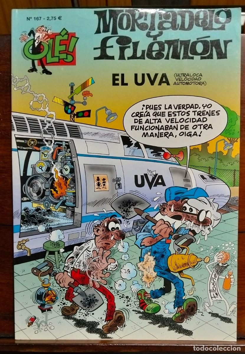 C&oacute;mics: MORTADELO Y FILEMON - 2004- 1&ordf;Ed. - N&ordm; 167 EL UVA - F.IBA&Ntilde;EZ - EDICIONES B