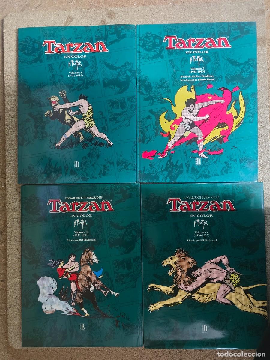 C&oacute;mics: Tarzan.Completa 4 Tomos.Harold Foster 1931-1935.Ediciones B