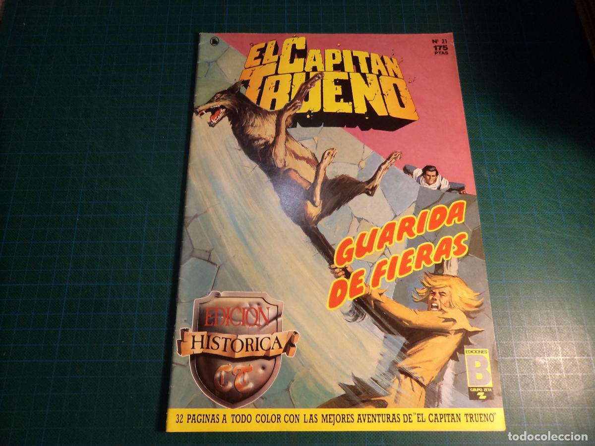 C&oacute;mics: El Capitan Trueno. N&ordm; 21. Edicion historica. Ediciones B.