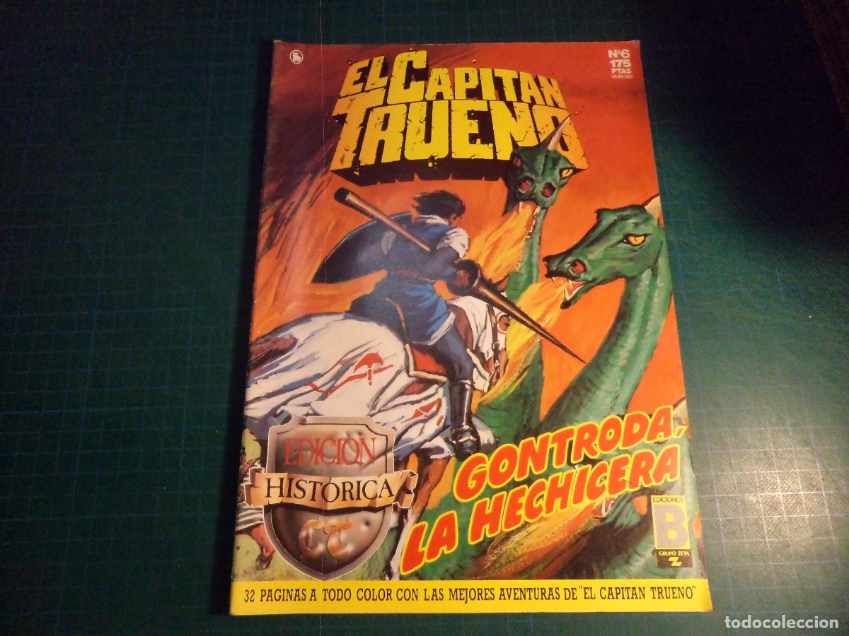C&oacute;mics: El Capitan Trueno. N&ordm; 6. Edicion historica. Ediciones B.