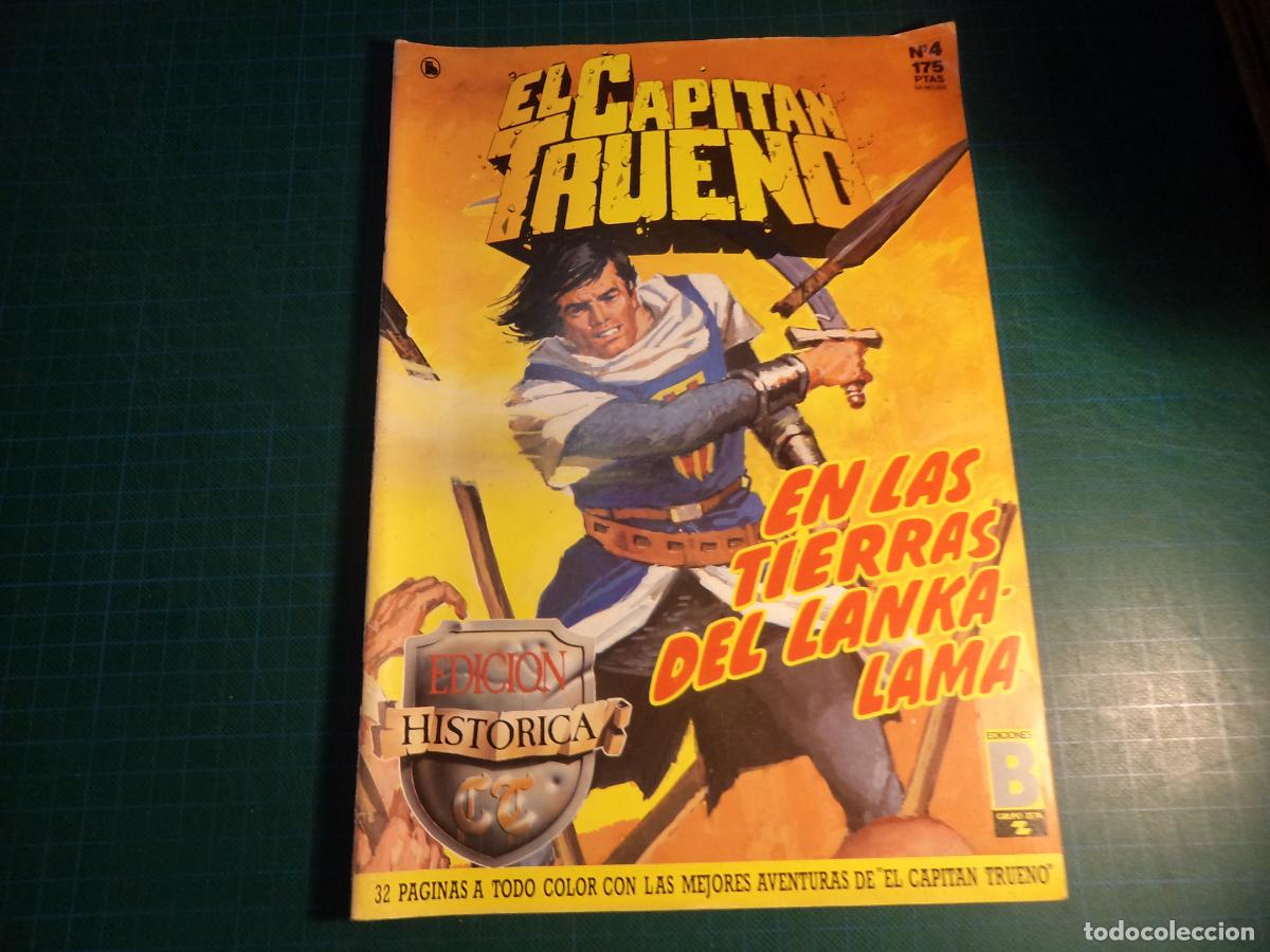 C&oacute;mics: El Capitan Trueno. N&ordm; 4. Edicion historica. Ediciones B.