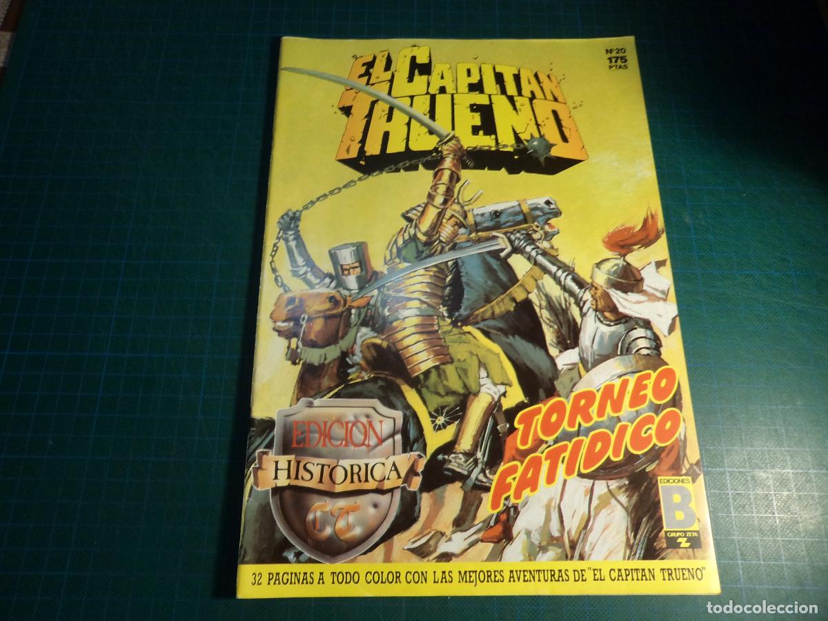 C&oacute;mics: El Capitan Trueno. N&ordm; 20. Edicion historica. Ediciones B.