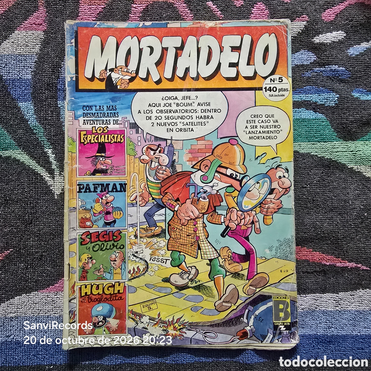 C&oacute;mics: MORTADELO 5 (EDICIONES B)