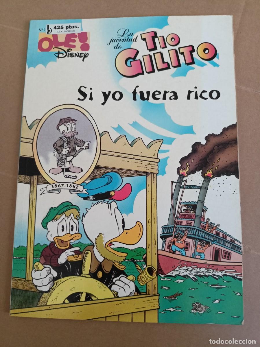 C&oacute;mics: Ol&eacute;! Disney n&deg;17: La Juventud de T&iacute;o Gilito Si Yo Fuera Rico (Ediciones B, 1996)