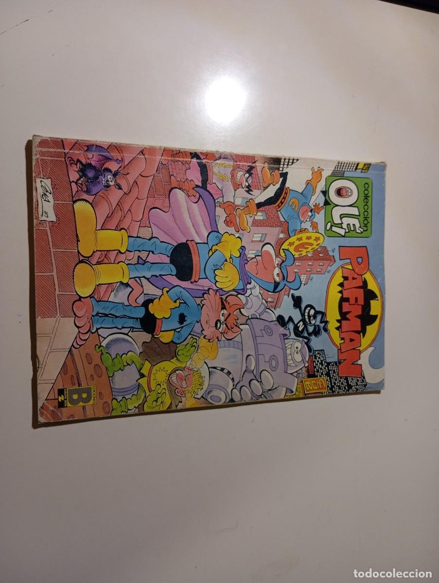 C&oacute;mics: Lote 2 tebeos colecci&oacute;n ole ediciones b n&uacute;meros 361 de Pafman y 387 de Mortadelo y Filem&oacute;n