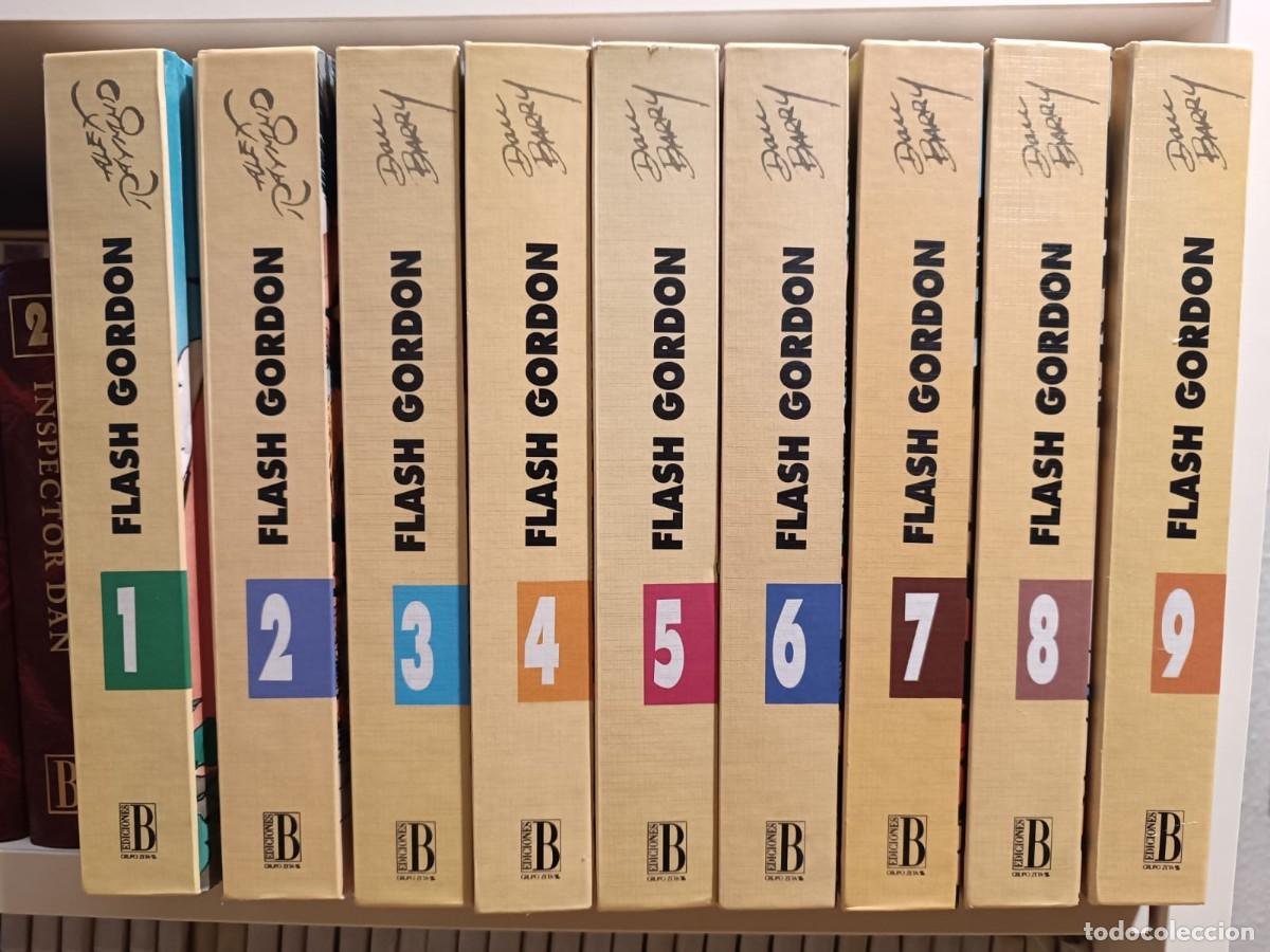C&oacute;mics: FLASH GORDON. COLECCION COMPLETA. 9 TOMOS. EDICIONES B