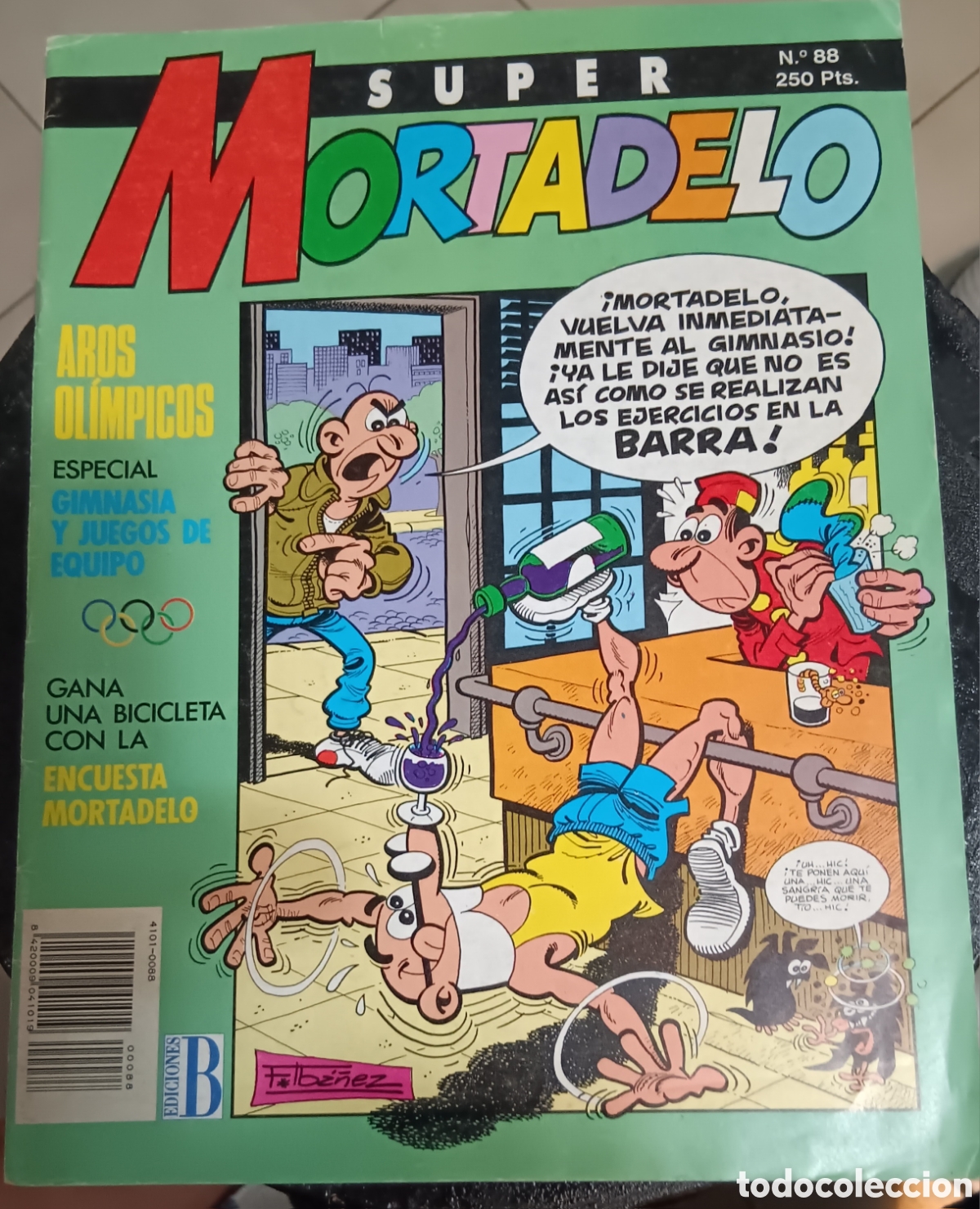 C&oacute;mics: TEBEOS-COMICS GOYO ● SUPER MORTADELO 88 ● ED. B ● AA99 X0224 ●