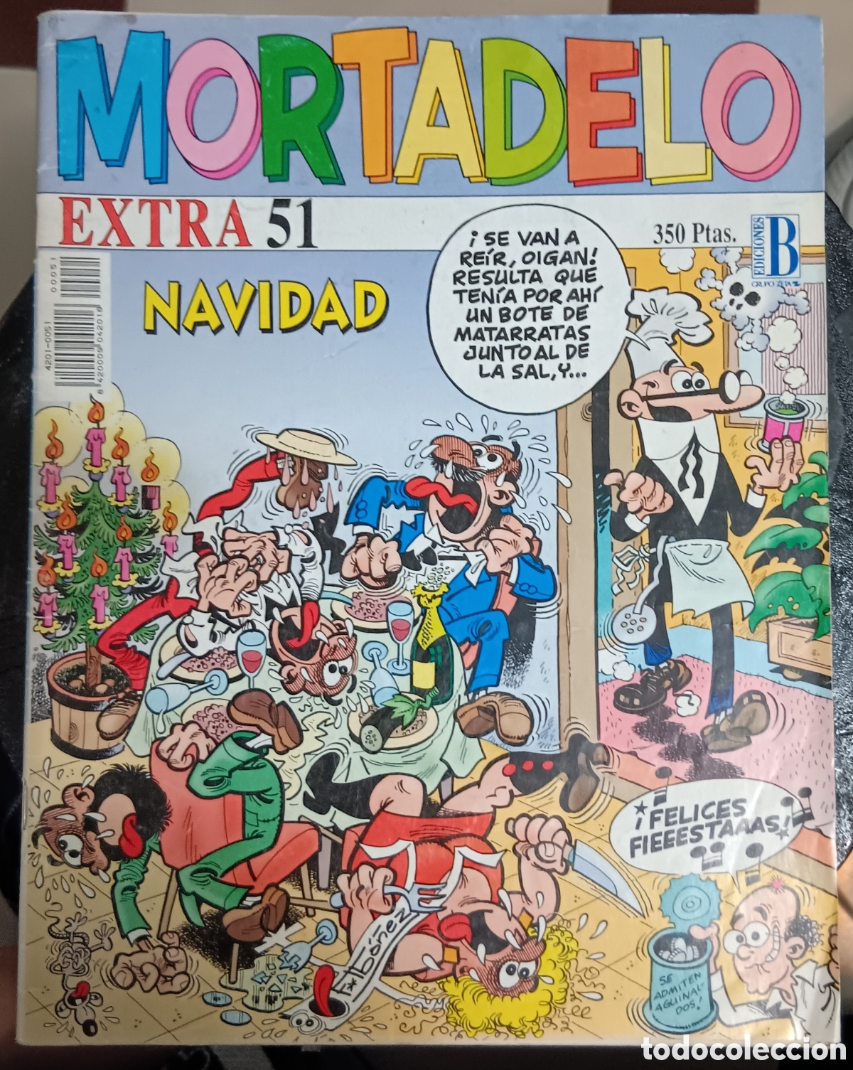 C&oacute;mics: TEBEOS-COMICS GOYO ● MORTADELO EXTRA NAVIDAD 51 ● ED. B ● XX99 X0224 ●