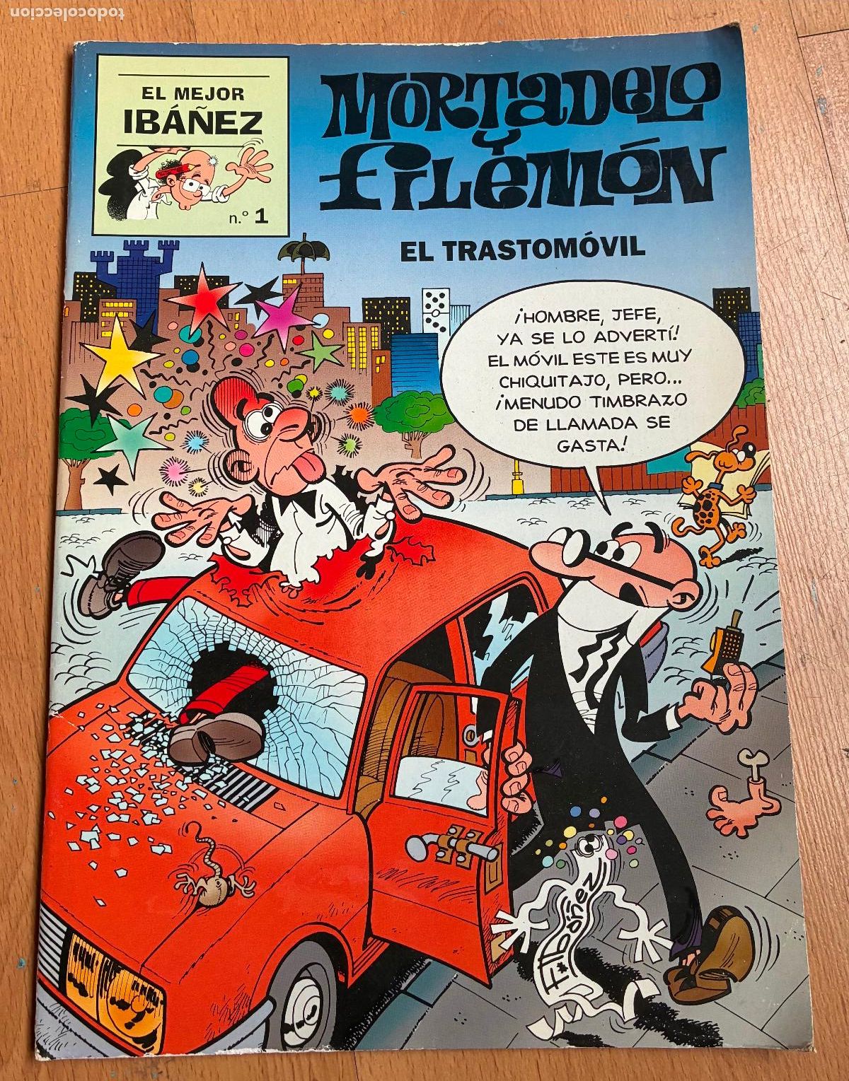C&oacute;mics: MORTADELO Y FILEMON EL TRASTOMOVIL, El mejor Iba&ntilde;ez