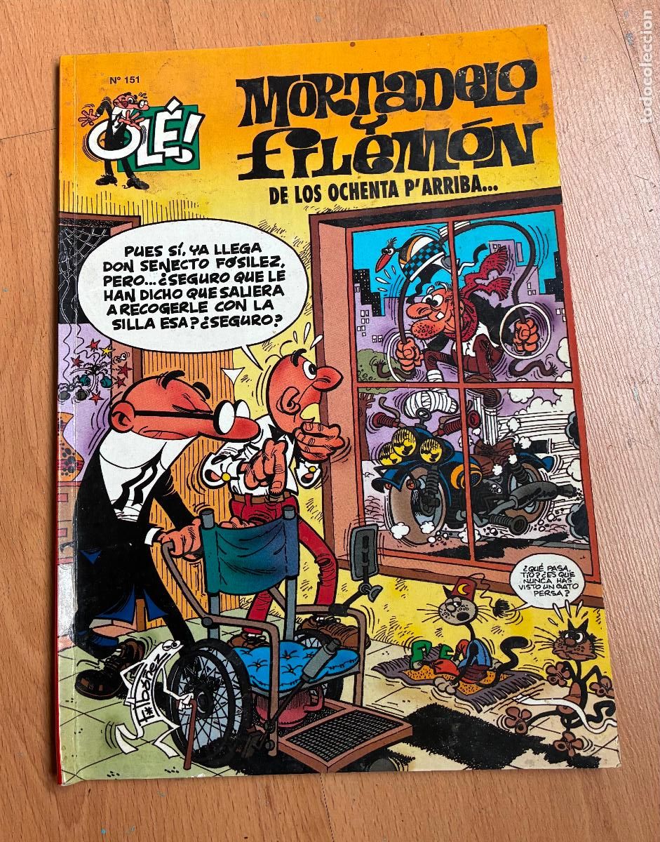 C&oacute;mics: MORTADELO Y FILEMON De los Ochenta P`arriba, Ole - Foto 1