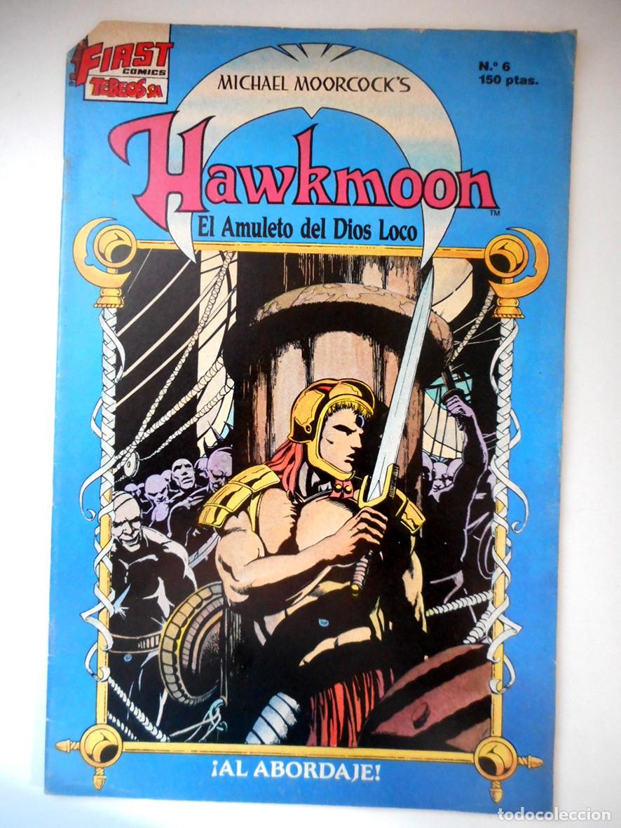 Comics: HAWKMOON N&ordm;6 (EDICIONES B-DICIEMBRE 1988) GERRY CONWAY - RAFAEL KAYANAN