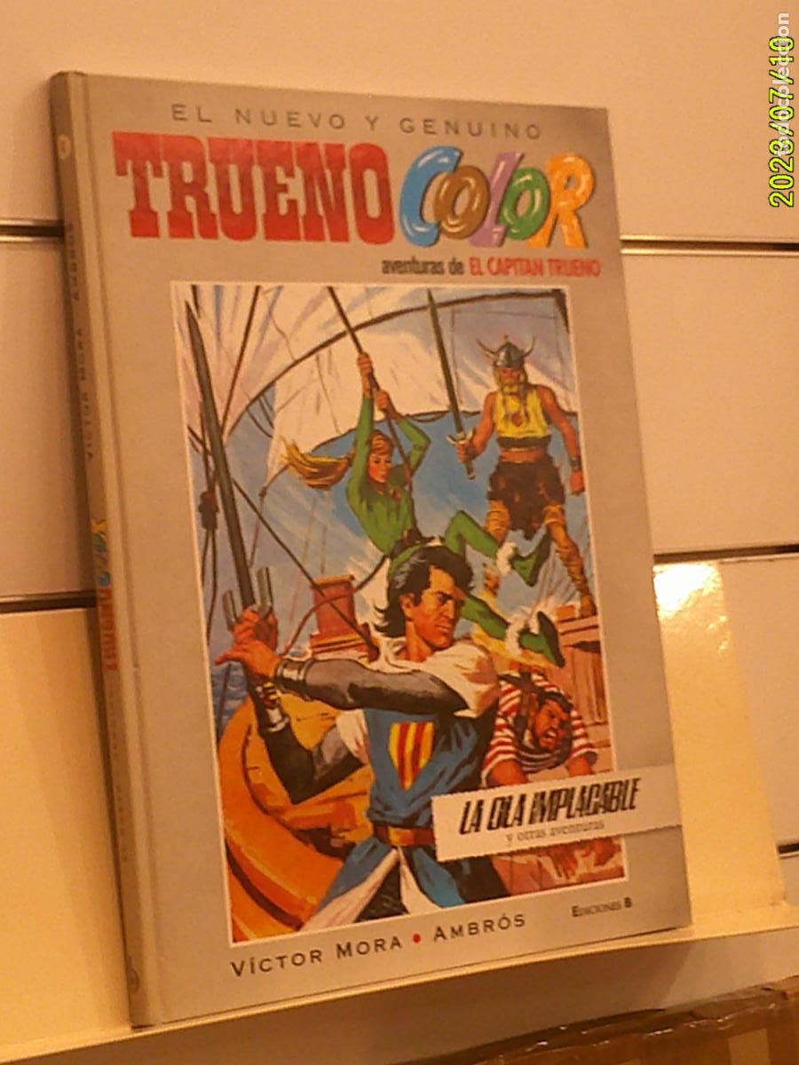 C&oacute;mics: TRUENO COLOR N&ordm; 4 LA OLA IMPLACABLE Y OTRAS AVENTURAS - EDICIONES B OFERTA
