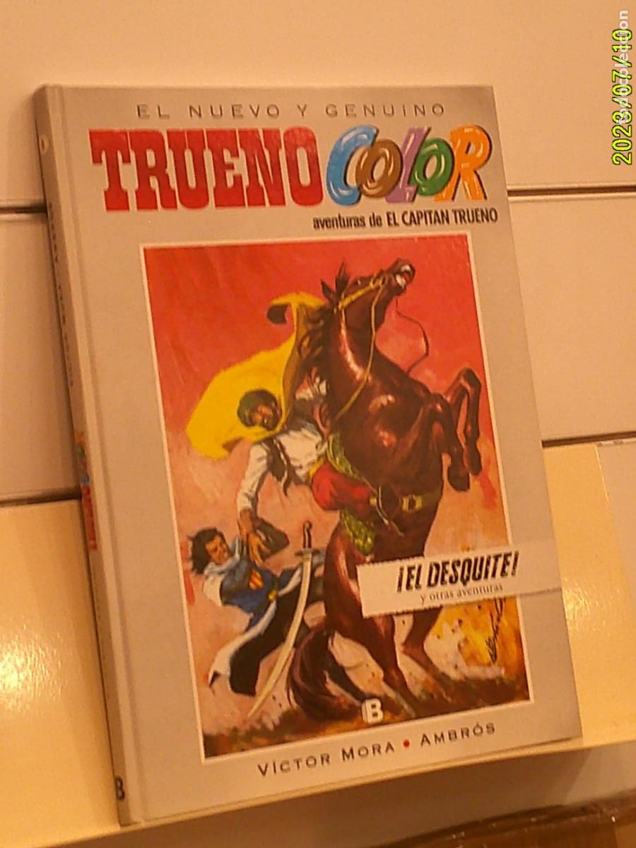 C&oacute;mics: TRUENO COLOR N&ordm; 8 &iexcl;EL DESQUITE! Y OTRAS AVENTURAS - EDICIONES B OFERTA