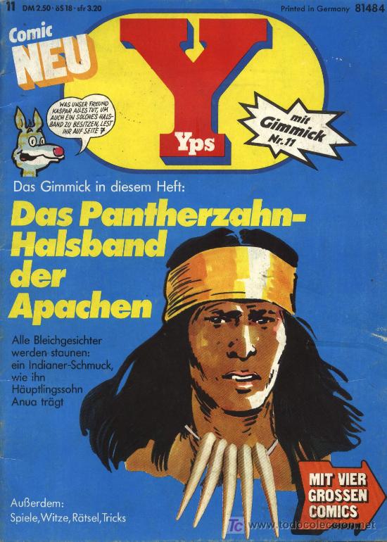 C&oacute;mics: Yps  -  n&ordm; 11  -  1975  (en alem&aacute;n) - Foto 1