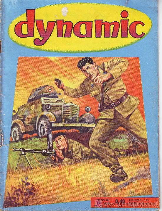 Comics: dynamic  n&ordm; 110 (en franc&eacute;s). A&ntilde;o 1961