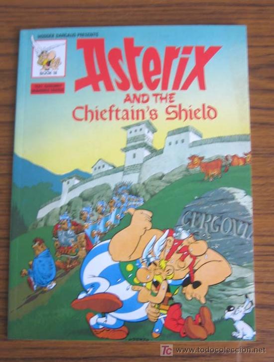 C&oacute;mics: ASTERIX ..  and the Chieftin`s Shield .. 1986 - Foto 1