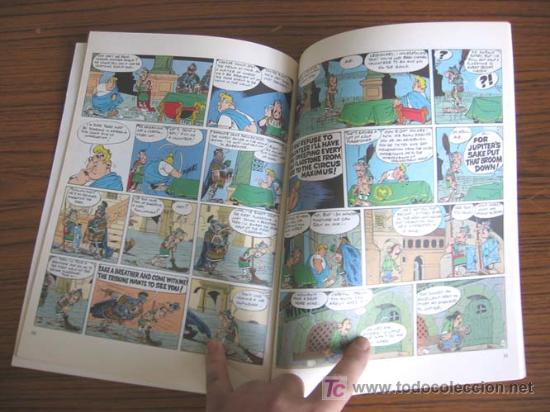 C&oacute;mics: ASTERIX ..  and the Chieftin`s Shield .. 1986 - Foto 3