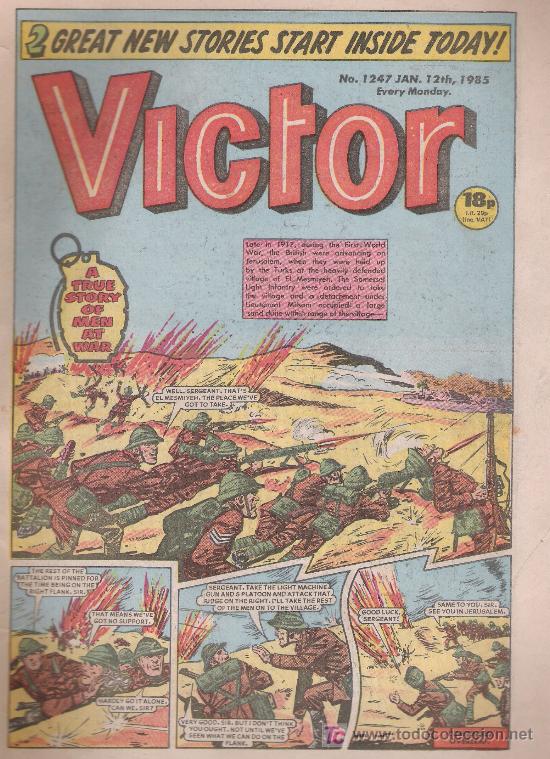 C&oacute;mics: Victor. D.C.Thomson & Co. Londres. n&ordm; 1247 - Foto 1
