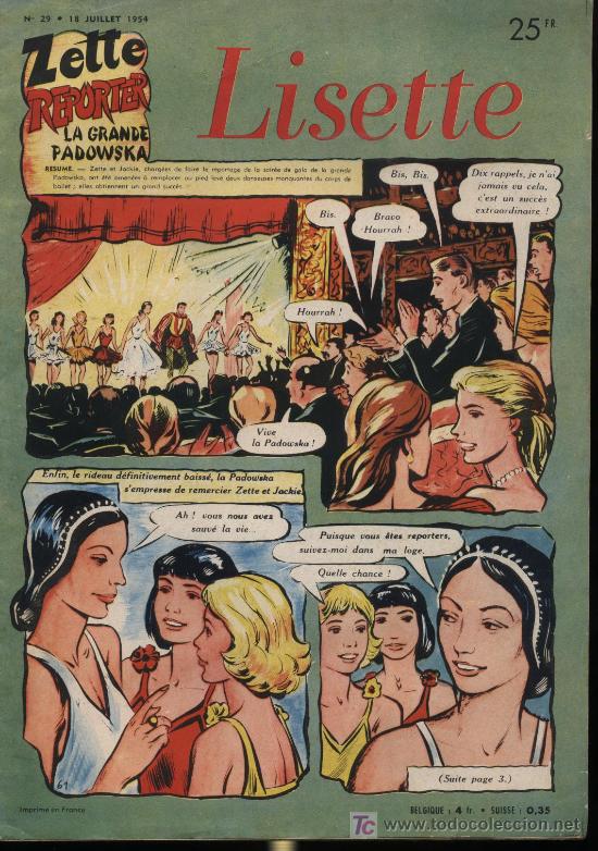 C&oacute;mics: Lisette. Francia 1954. n&ordm; 29 - Foto 1
