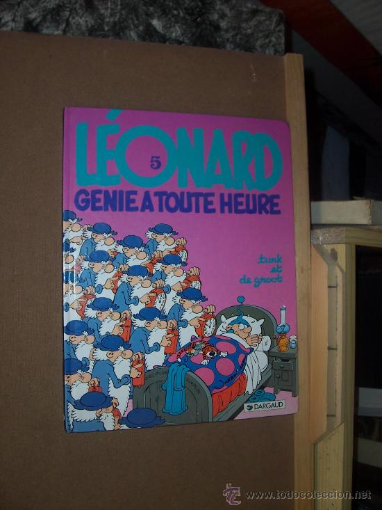 C&oacute;mics: L&Eacute;ONARD - 1994 - GENIE A TOUTE HEURE - ED. DARGAUD - Foto 1