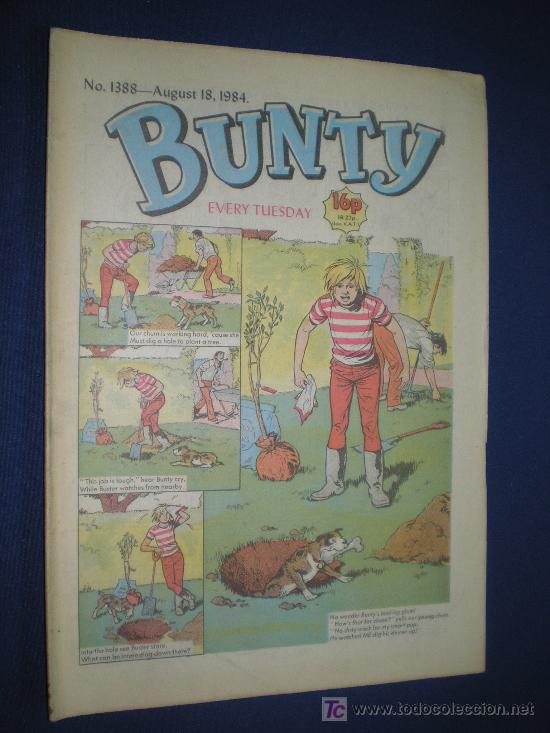 Comics: BUNTY N&ordm; 1388 - COMIC EN INGLES - 18 OGOSTO 1984