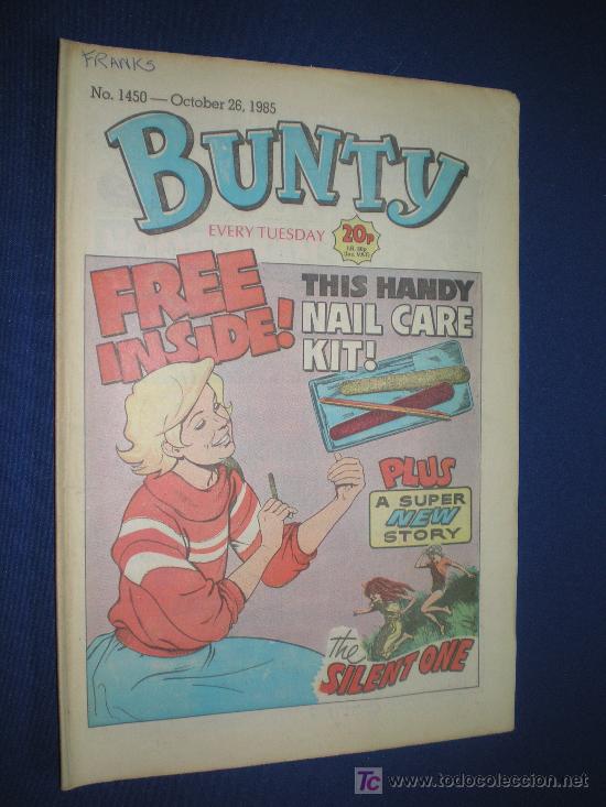 Comics: BUNTY N&ordm; 1450 - COMIC EN INGLES - 26 OCTUBRE 1985