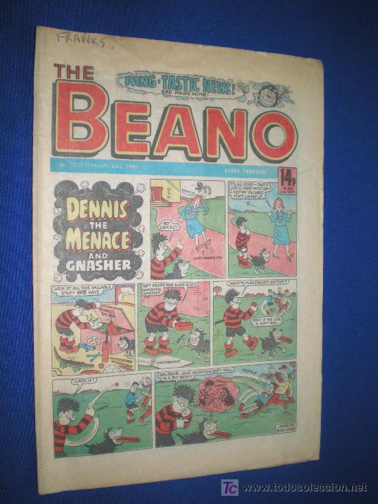 Comics: BEANO N&ordm; 2223 - COMIC EN INGLES - 23 FEBRERO 1985