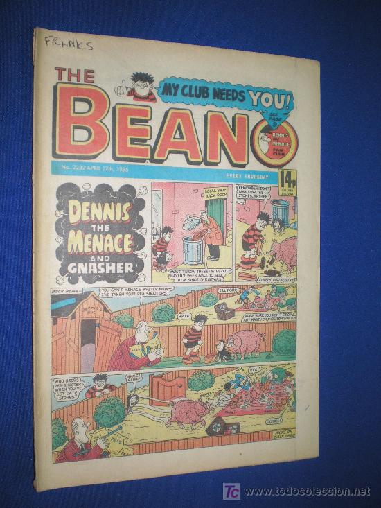 Comics: BEANO N&ordm; 2232 - COMIC EN INGLES - 27 ABRIL 1985