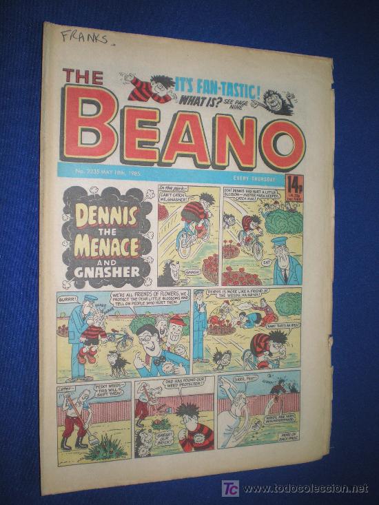 Comics: BEANO N&ordm; 2235 - COMIC EN INGLES - 18 MAYO 1985
