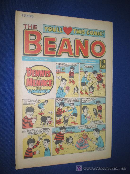 Comics: BEANO N&ordm; 2261 - COMIC EN INGLES - 16 NOVIEMBRE 1985