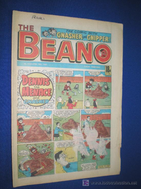 Comics: BEANO N&ordm; 2335 - COMIC EN INGLES - 18 ABRIL 1987