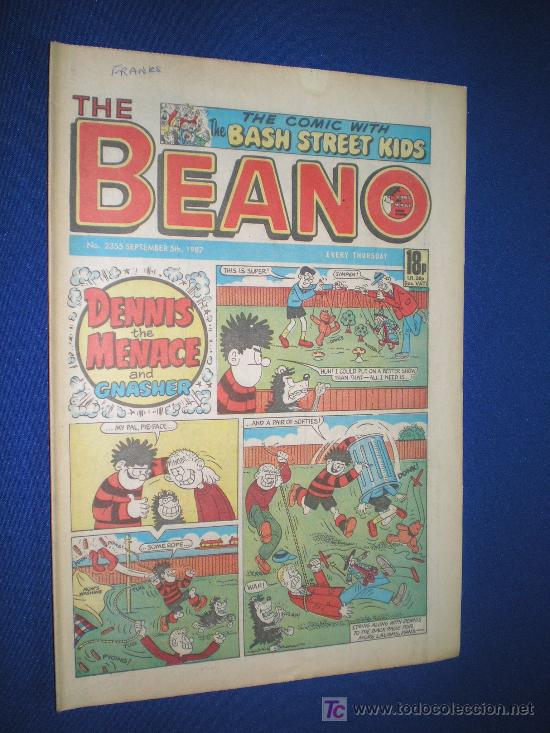 Comics: BEANO N&ordm; 2355 - COMIC EN INGLES - 5 SEPTIEMBRE 1987