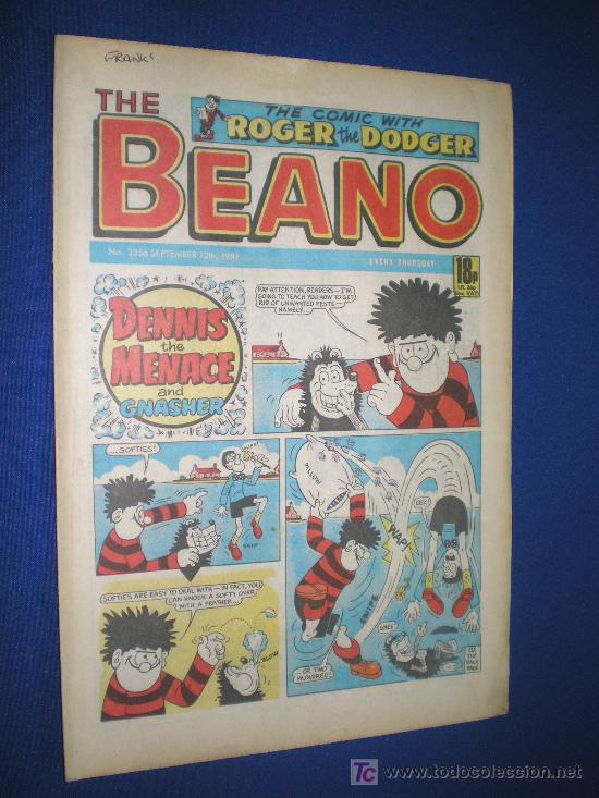 Comics: BEANO N&ordm; 2356 - COMIC EN INGLES - 12 SEPTIEMBRE 1987