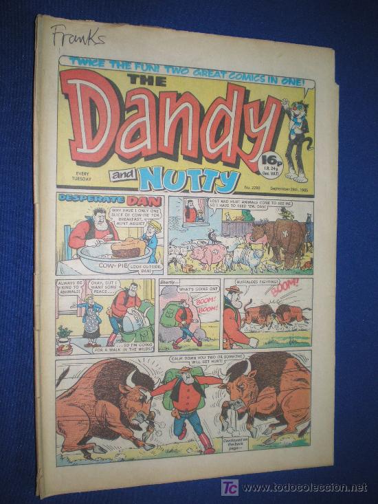 Comics: THE DANDY AND NUTTY N&ordm; 2288 - COMIC EN INGLES - 28 SEPTIEMBRE 1985