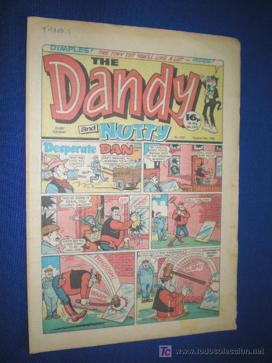 Comics: THE DANDY AND NUTTY N&ordm; 2291 - COMIC EN INGLES - 19 OCTUBRE 1985