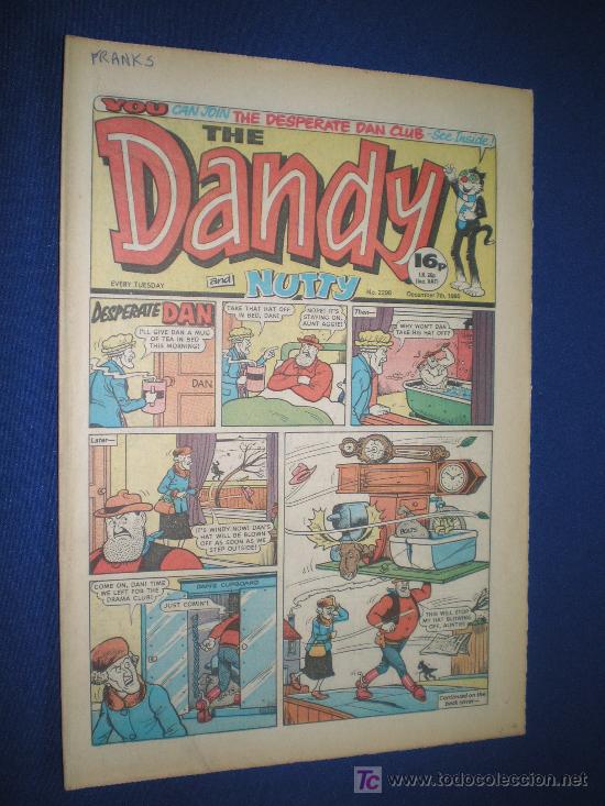 Comics: THE DANDY AND NUTTY N&ordm; 2298 - COMIC EN INGLES - 7 DICIEMBRE 1985