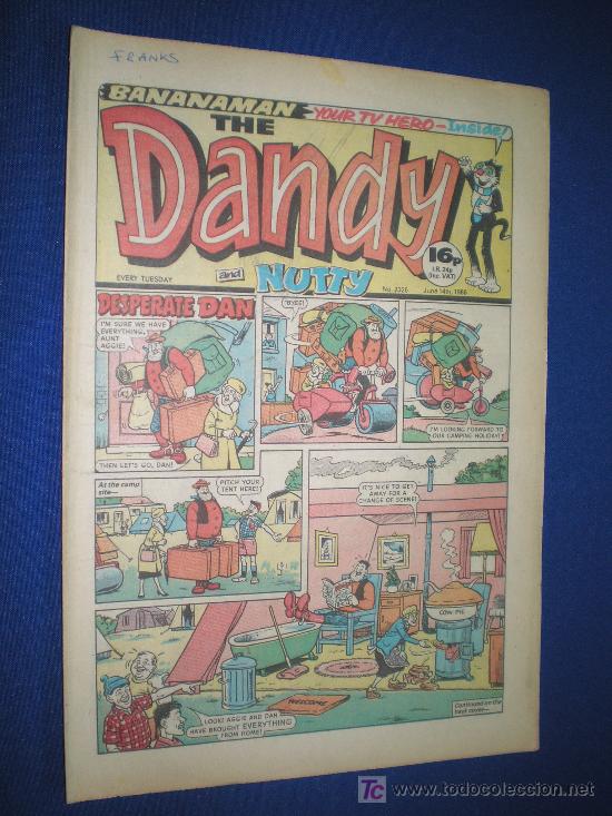 Comics: THE DANDY AND NUTTY N&ordm; 2325 - COMIC EN INGLES - 14 JUNIO 1986