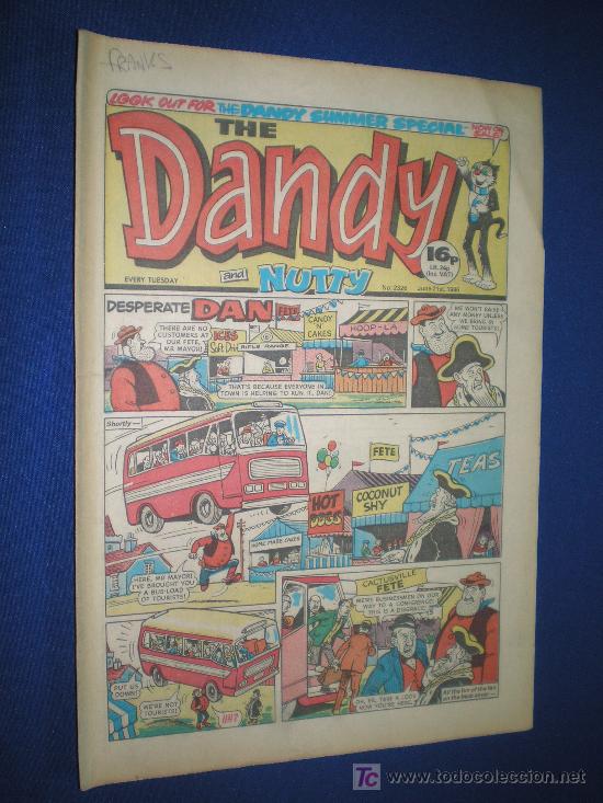 Comics: THE DANDY AND NUTTY N&ordm; 2326 - COMIC EN INGLES - 21 JUNIO 1986