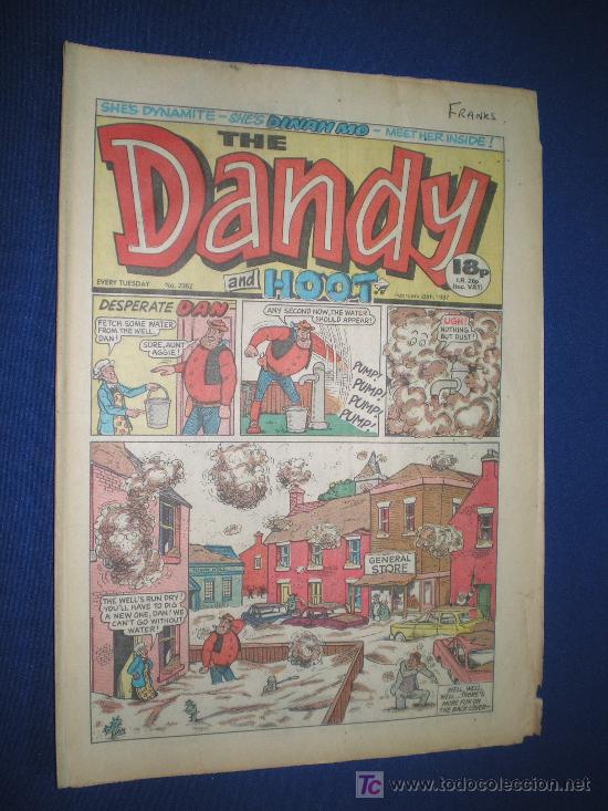 Comics: THE DANDY AND HOOT N&ordm; 2362 - COMIC EN INGLES - 28 FEBRERO 1987