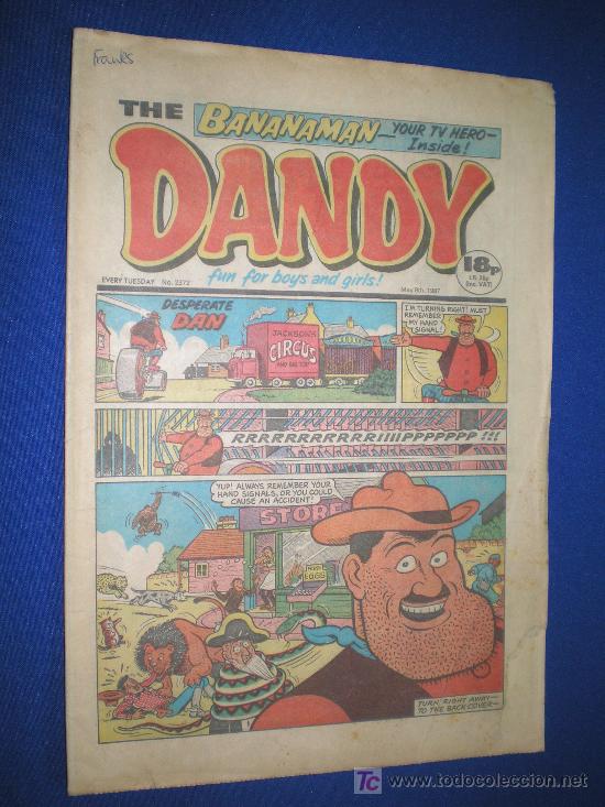 C&oacute;mics: THE DANDY N&ordm; 2372 - COMIC EN INGLES - 9 MAYO 1987 - Foto 1
