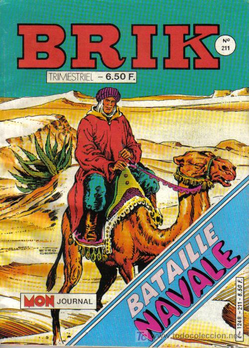 Comics: EL CORSARIO DE HIERRO EN FRANCÉS - BRIK nº 211 - Octubre 1985 - CON PORTADA DEL CORSARIO DE HIERRO